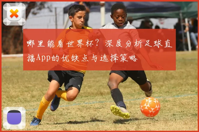 哪里能看世界杯?深度分析足球直播App的优缺点与选择策略